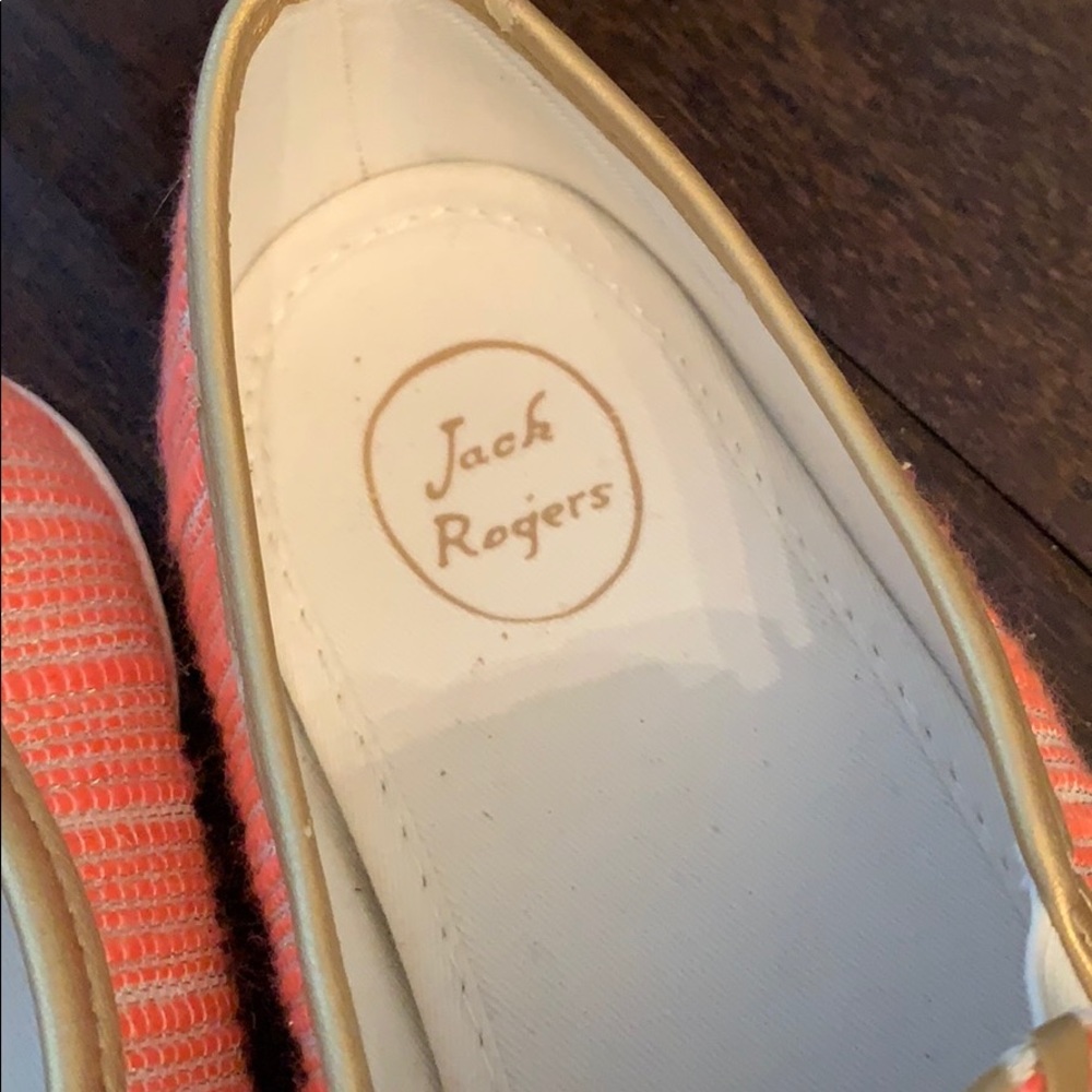 Jack Rogers Slip on Pink and Gold Shoes EUC! ⭐️ - Picture 3 of 12
